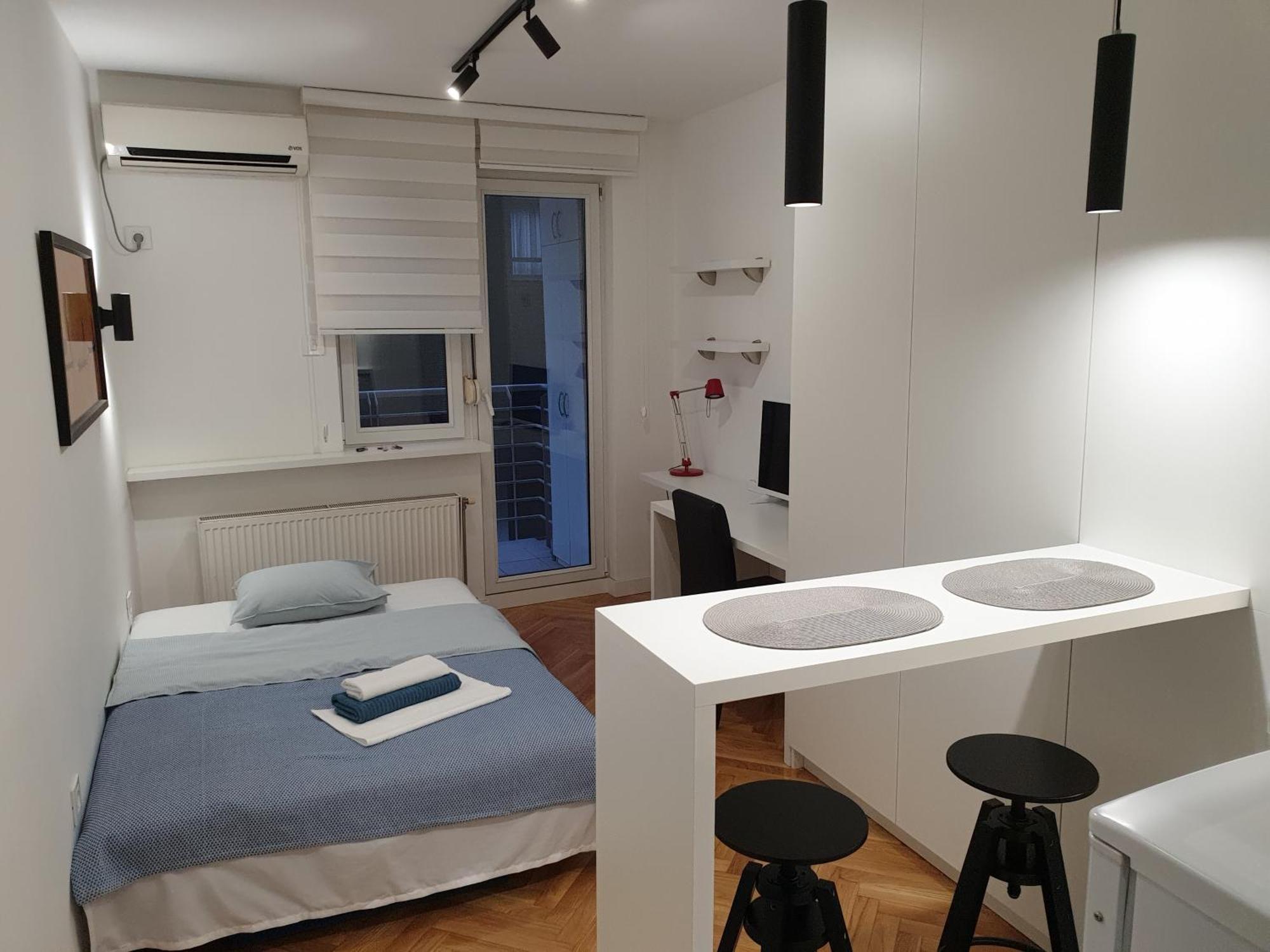 Futoshka Center Daire Novi Sad Dış mekan fotoğraf